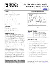 AD5641BKSZ-500RL7 数据规格书 1