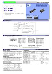 RTC-72421B datasheet.datasheet_page 1