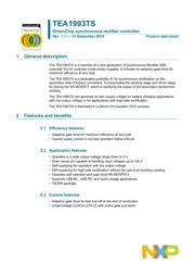 TEA1993TS/1H datasheet.datasheet_page 1