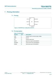 TEA1993TS/1H datasheet.datasheet_page 4