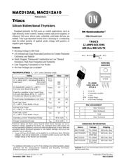 MAC212A8G Datenblatt PDF