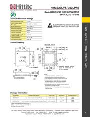 HMC322LP4E datasheet.datasheet_page 6