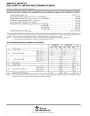 SN74HC153PWG4 datasheet.datasheet_page 4