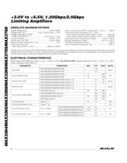 MAX3265EUE datasheet.datasheet_page 2