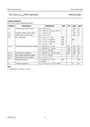 PBSS5140V,115 数据规格书 4