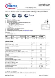 IHW30N60TFKSA1 datasheet.datasheet_page 1