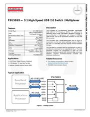 FSUSB63UMX 数据规格书 1