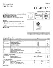 IRFB4615PBF datasheet.datasheet_page 1