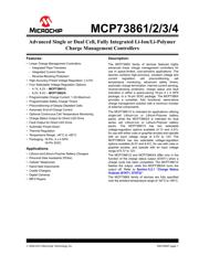 MCP73863T-I/ML 数据规格书 1