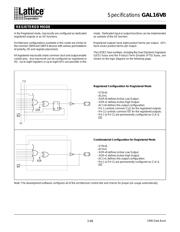 GAL16V8C-7QPI datasheet.datasheet_page 4