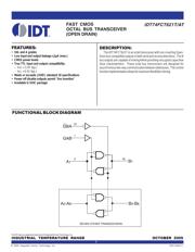 74FCT621TSO datasheet.datasheet_page 1