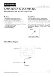 FAN431ZXA Datenblatt PDF