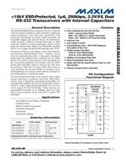 MAX3233EEWP+G36 Datenblatt PDF