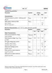 BSP89H6327XTSA1 datasheet.datasheet_page 2