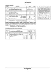MC74HC10ADTR2G datasheet.datasheet_page 2