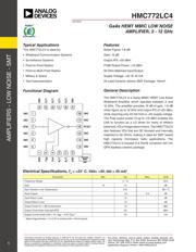 HMC772LC4 datasheet.datasheet_page 1