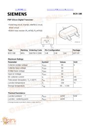 BCR198 datasheet.datasheet_page 1