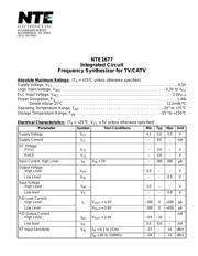 NTE167 datasheet.datasheet_page 1