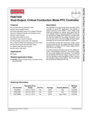 FAN7528MX 数据规格书 1