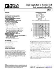 AD8497ARMZ-R7 Datenblatt PDF