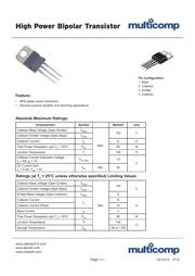 BD243C datasheet.datasheet_page 1