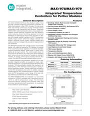 MAX1978ETM+ Datenblatt PDF
