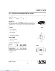 ZXMP3A16N8TA 数据规格书 1