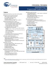 CY8C24223A-24PVXA datasheet.datasheet_page 1