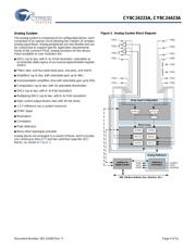 CY8C24223A-24PVXA datasheet.datasheet_page 4