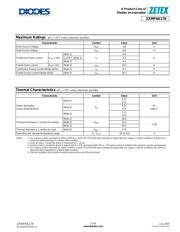 ZXMP6A17KTC datasheet.datasheet_page 2