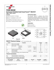 FDMC86160 datasheet.datasheet_page 1