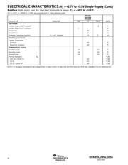 OPA3355 数据规格书 4