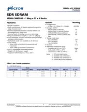 MT48LC4M32B2P-6A:L Datenblatt PDF
