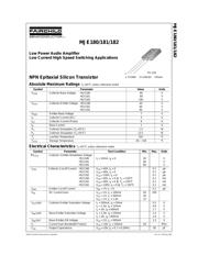 MJE182STU 数据规格书 1