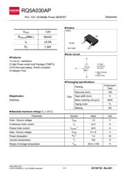 RQ5A030APTL datasheet.datasheet_page 1