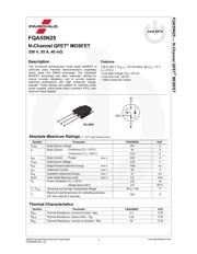 FQA55N25 datasheet.datasheet_page 1