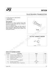 BFX34 datasheet.datasheet_page 1