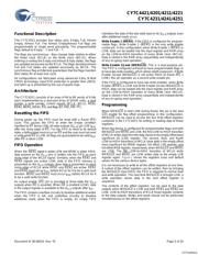 CY7C4231-15JXCT datasheet.datasheet_page 5