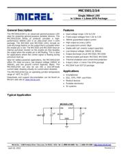 MIC5504-3.3YM5-TR Datenblatt PDF