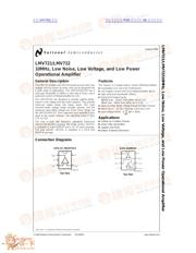 LMV721 datasheet.datasheet_page 1