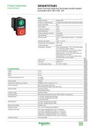 XB5AW73731B5 datasheet.datasheet_page 1