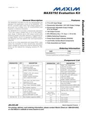 MAX8792EVKIT+ datasheet.datasheet_page 1