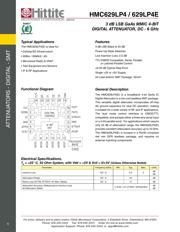 HMC629LP4E datasheet.datasheet_page 4