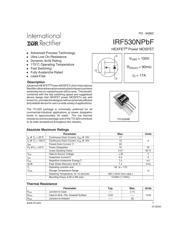 IRF530NPBF 数据规格书 1