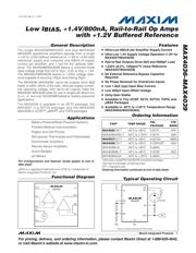 MAX4038EBL-T datasheet.datasheet_page 1