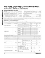 MAX4036EXK+ datasheet.datasheet_page 2