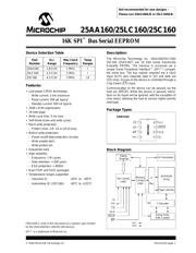 25C160-I/SN 数据手册