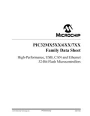 PIC32MX695F512HT-80I/PT 数据规格书 1