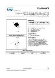 STB30N80K5 datasheet.datasheet_page 1