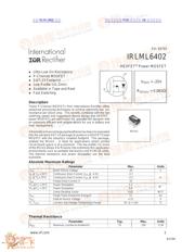 IRLML2402 datasheet.datasheet_page 1